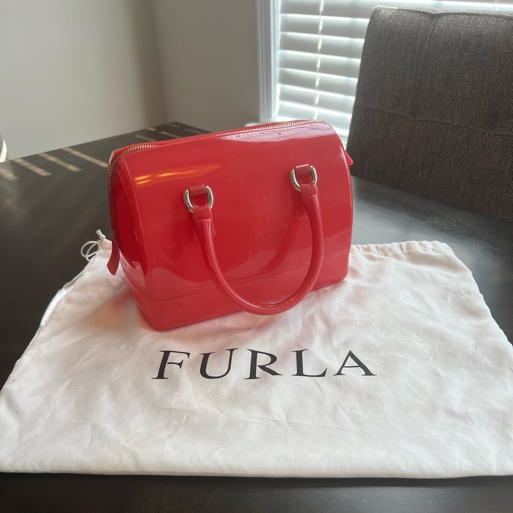 Pink Jelly FURLA bag